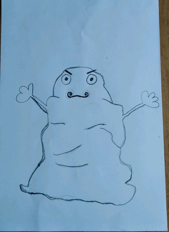 Illustration for pain ball splat written by St John's Primary School, Derry, P7