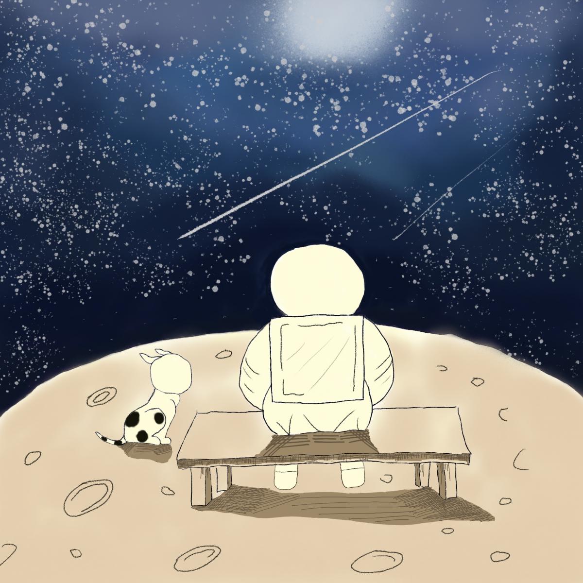 An illustration to accompany 'The Story of Jimmy and Jerry' by Knocknagoney Primary School, P4