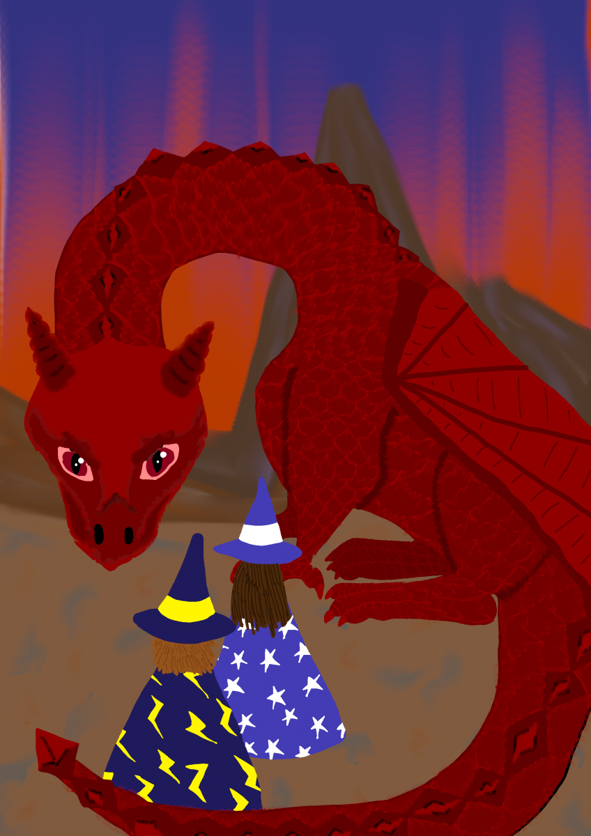 An illustration for The Wizard's Quest written by Mount St Michael's Primary, Randalstown P7