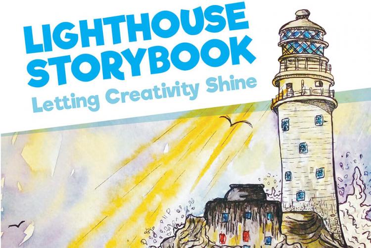 the front cover of the lighthouse storybook